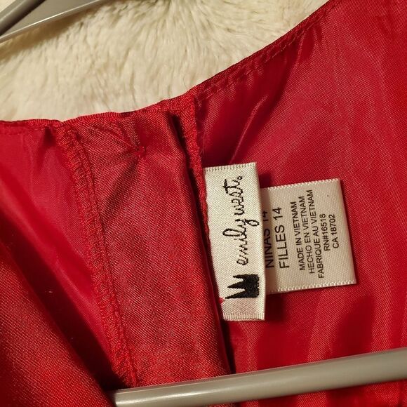 Emily west red dress - Picture 8 of 10